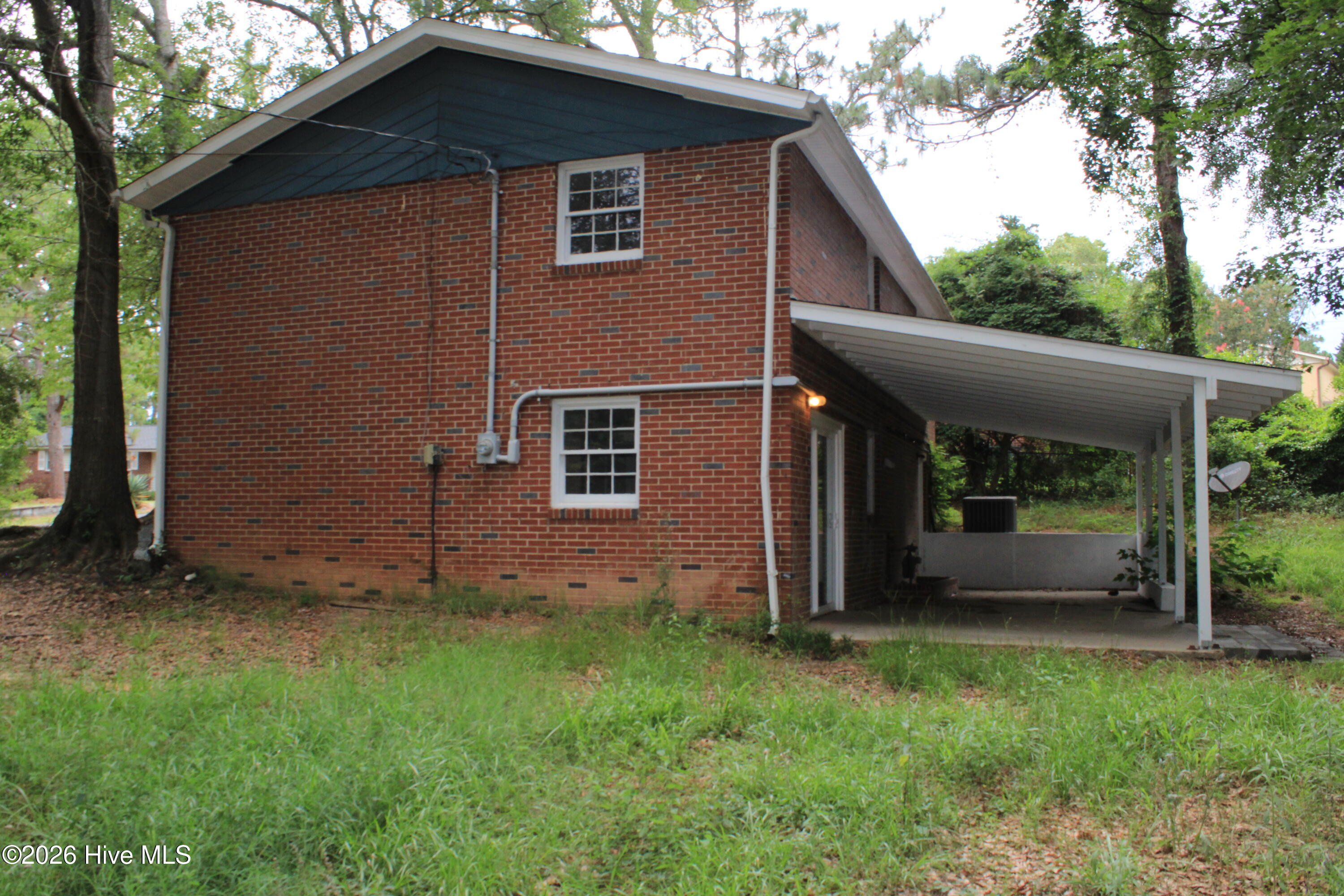 Rear Covered Patio