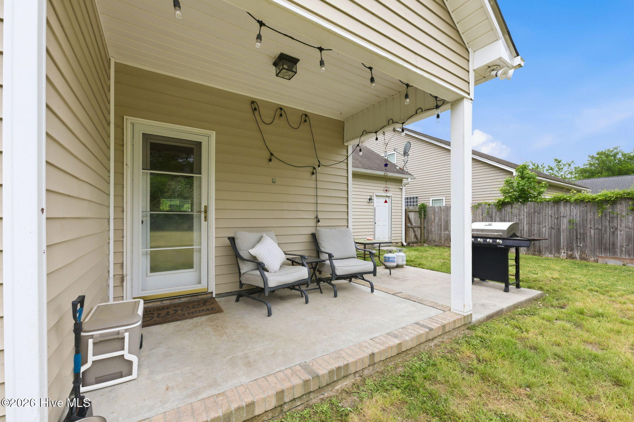 Oversized Back yard with patio