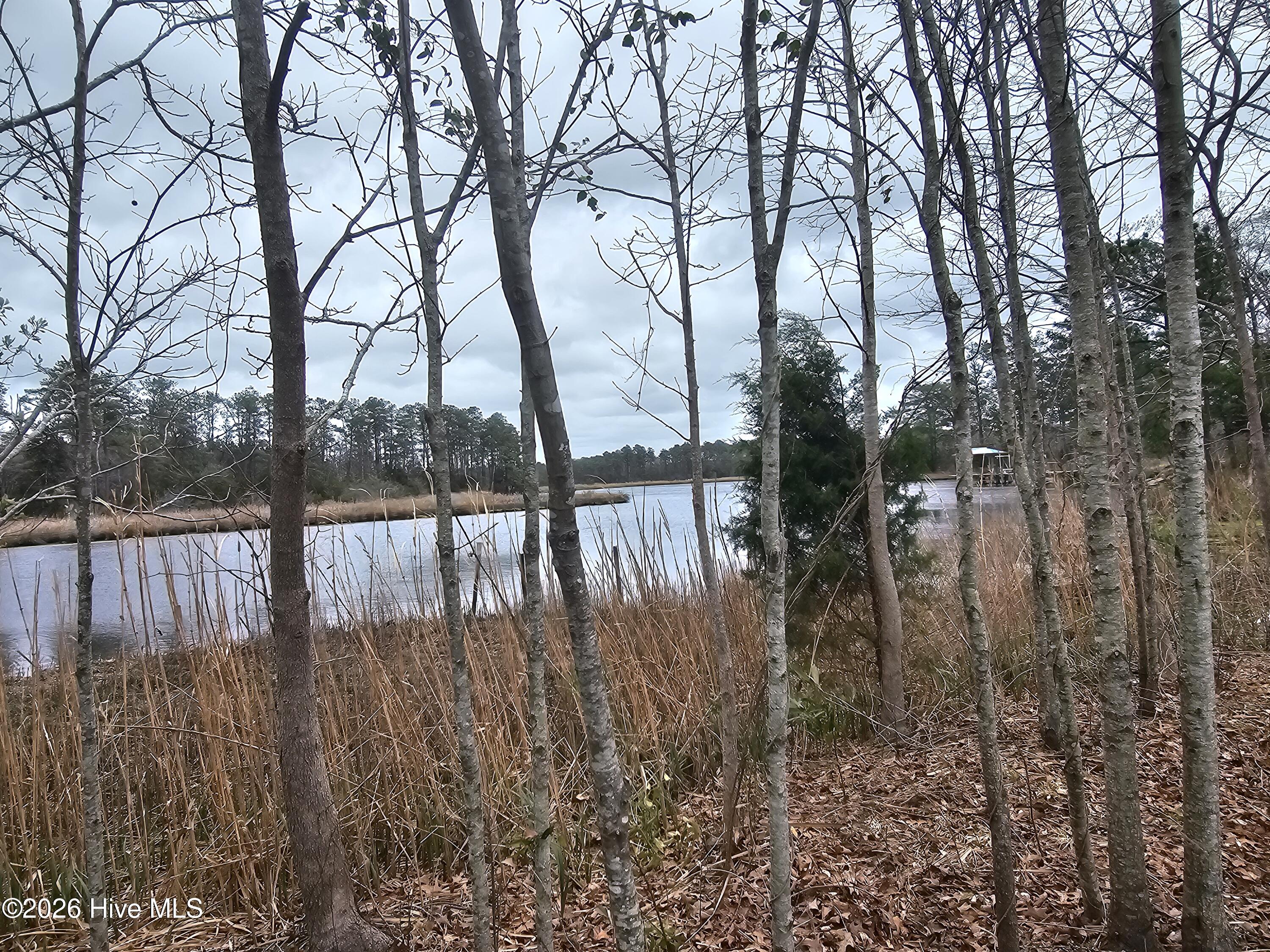 View of the water to the right