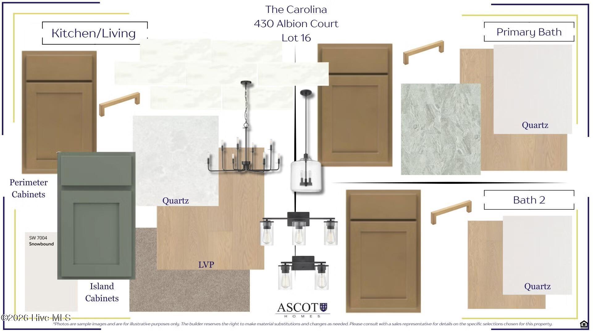 430 Albion interior selecitons
