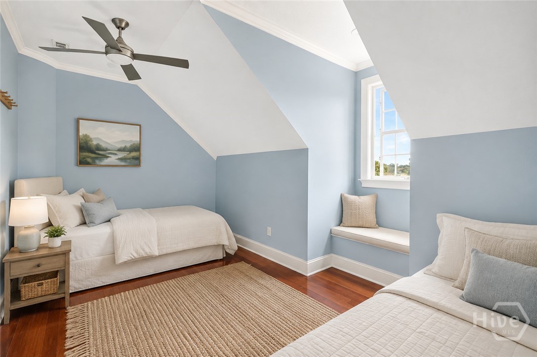 3rd floor bedroom, Virtually staged