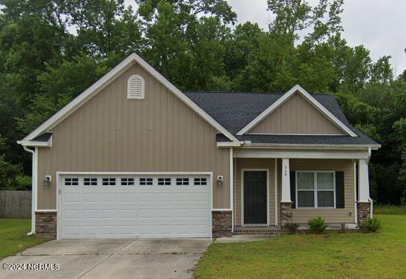 Exterior photo of 524 Kiesee Drive, Greenville, NC 27834. MLS: 100593836