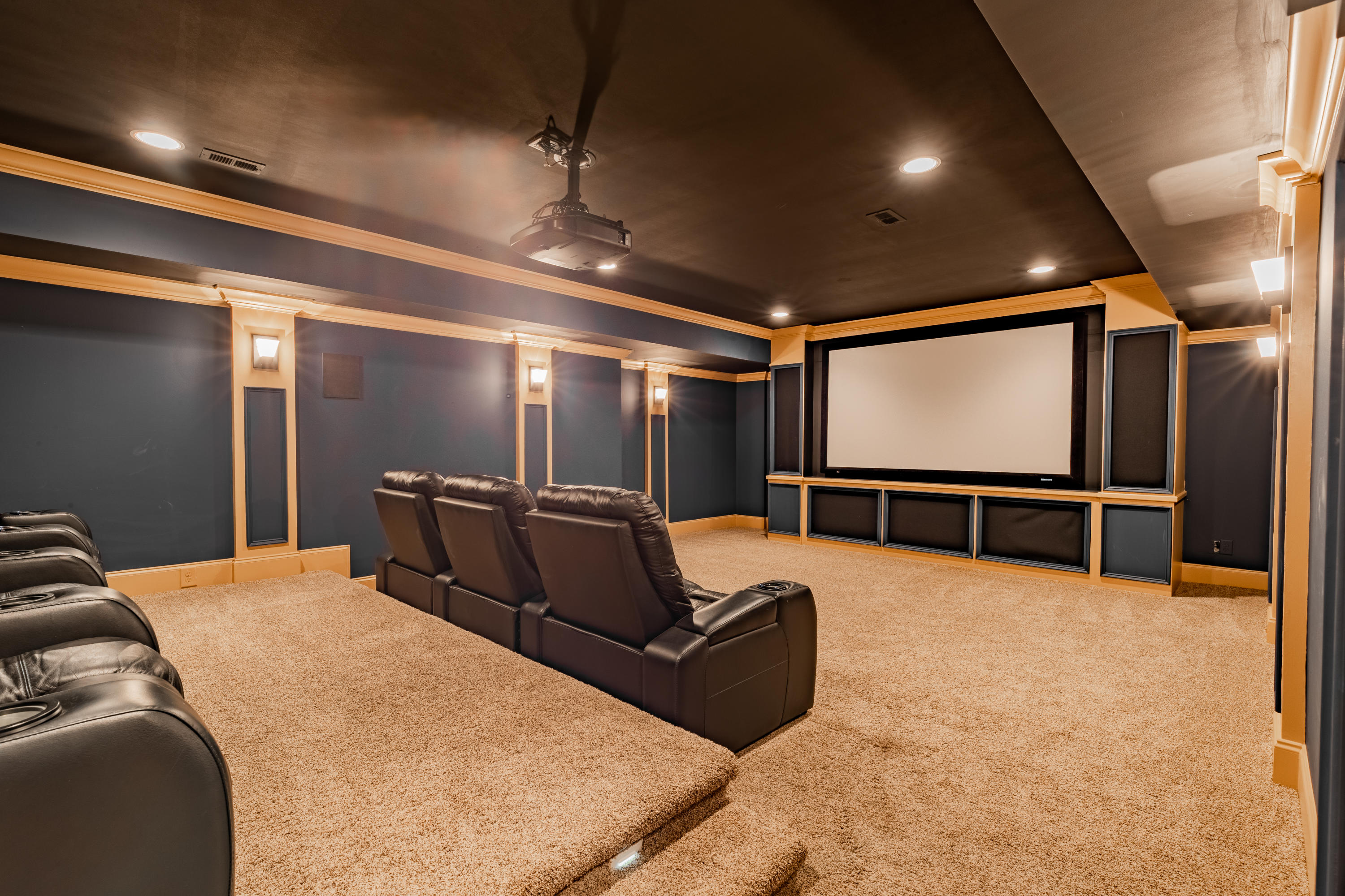 Wow Theatre Room, check out the size!