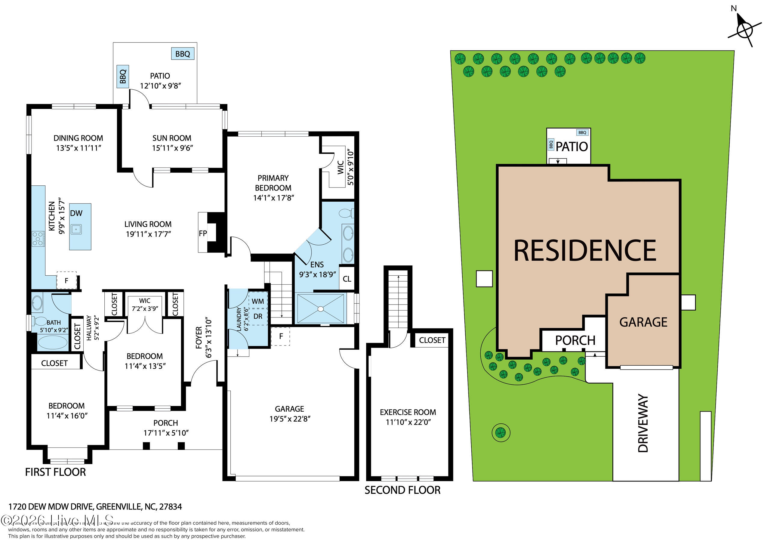 1720 Dew Meadow Drive, Winterville, NC, 28590