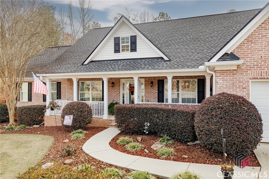 Welcome to this charming one-story ranch home in the sought-after St. Thomas Commons neighborhood in Jackson County, Bogart, GA. Located on a peaceful cul-de-sac lot, this 3-bedroom, 2-bathroom home also features a spacious upstairs bonus room with a closet, providing the perfect space for an office, guest room, or play area—in addition to the three bedrooms.The heart of the home is the large kitchen, complete with a center island, generous storage, and a bright eating area. Just off the kitchen, enjoy the warmth of the sunroom or gather in the formal dining room for special occasions. The spacious ensuite serves as a relaxing retreat with ample closet space.Outside, the sodded front and back yards create inviting outdoor spaces, with the back yard fully fenced for added privacy and versatility. Best of all, there is no HOA, giving you added flexibility and freedom.This home combines convenience, comfort, and versatile spaces—ready for you to make it your own!