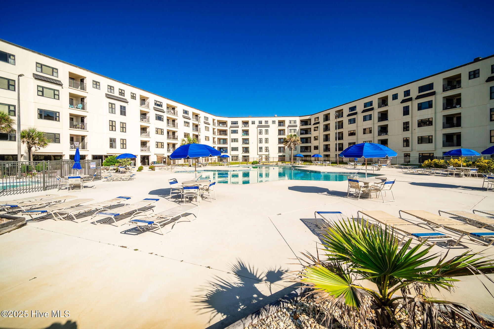 Outdoor pools at Summer Winds