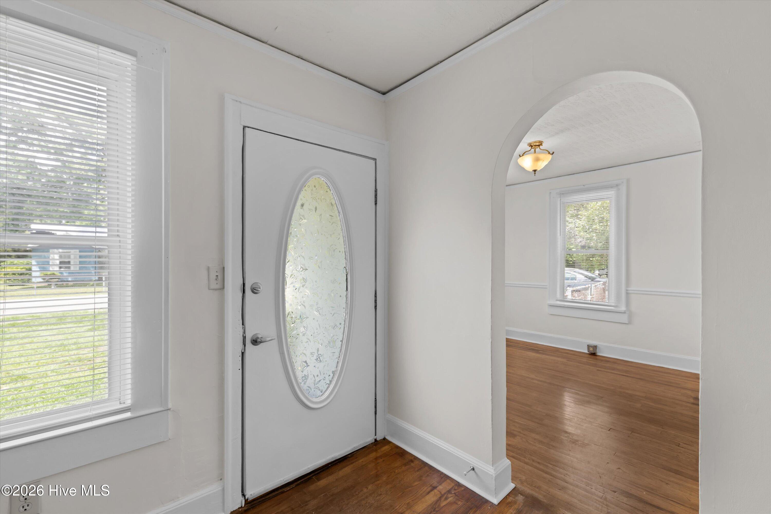 Entrance into living room