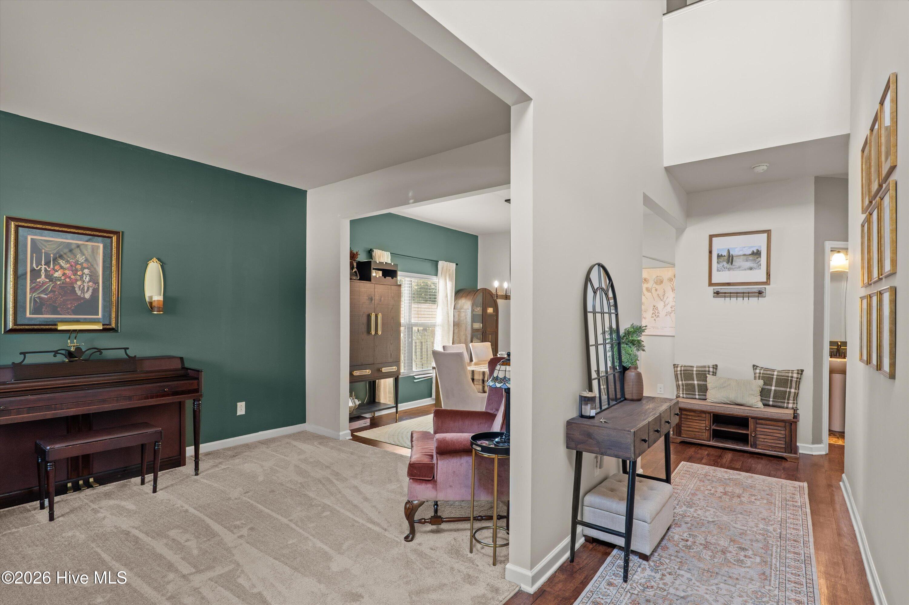 Formal living room from foyer