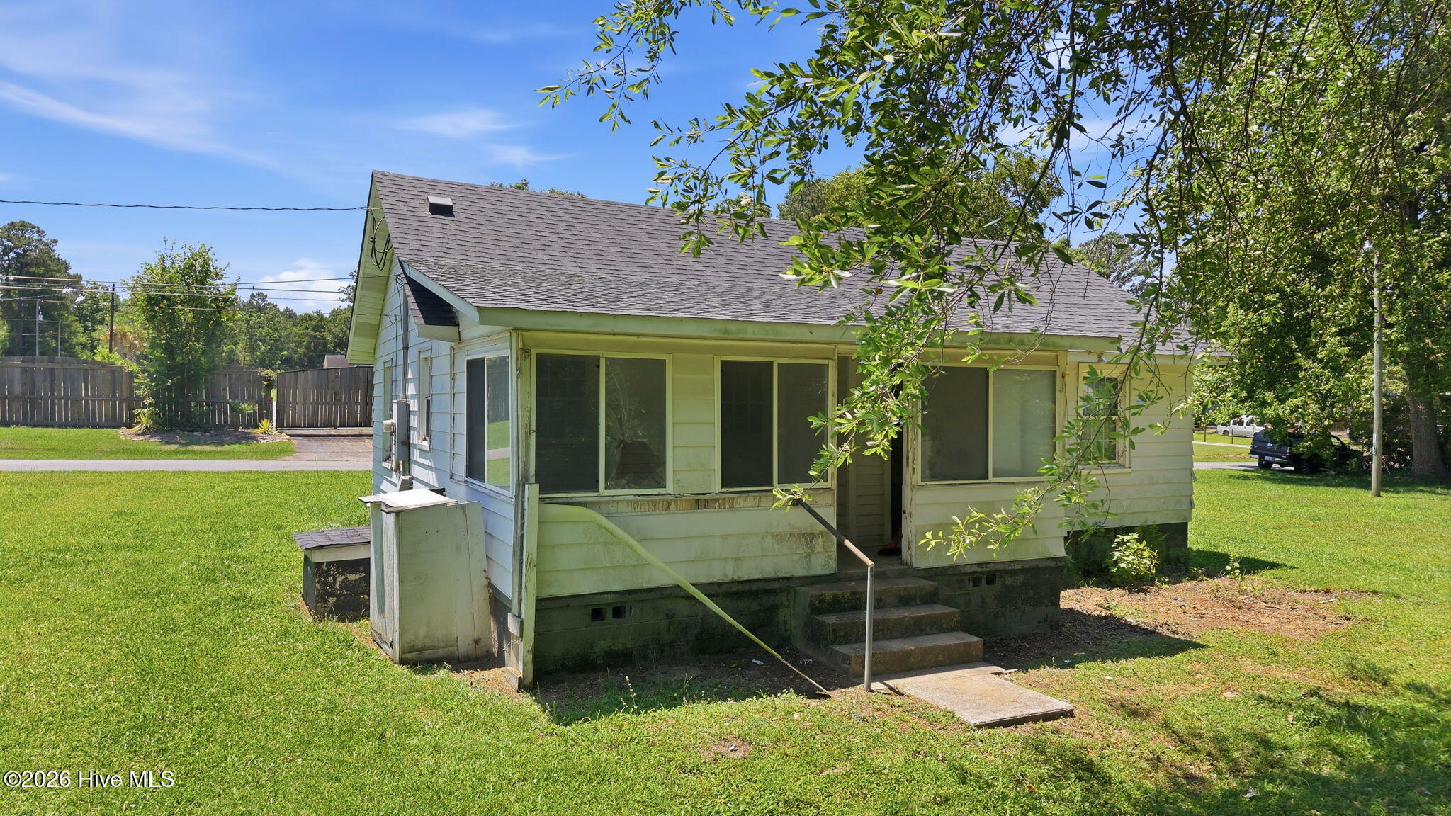 Exterior photo of 5854 E Main Street, Bailey, NC 27807. MLS: 100579052