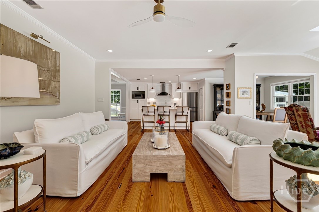 Family Room overlooking pool and lagoon