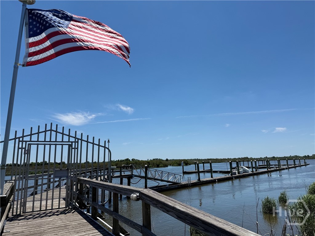 View of Docks and River for Condo Residents