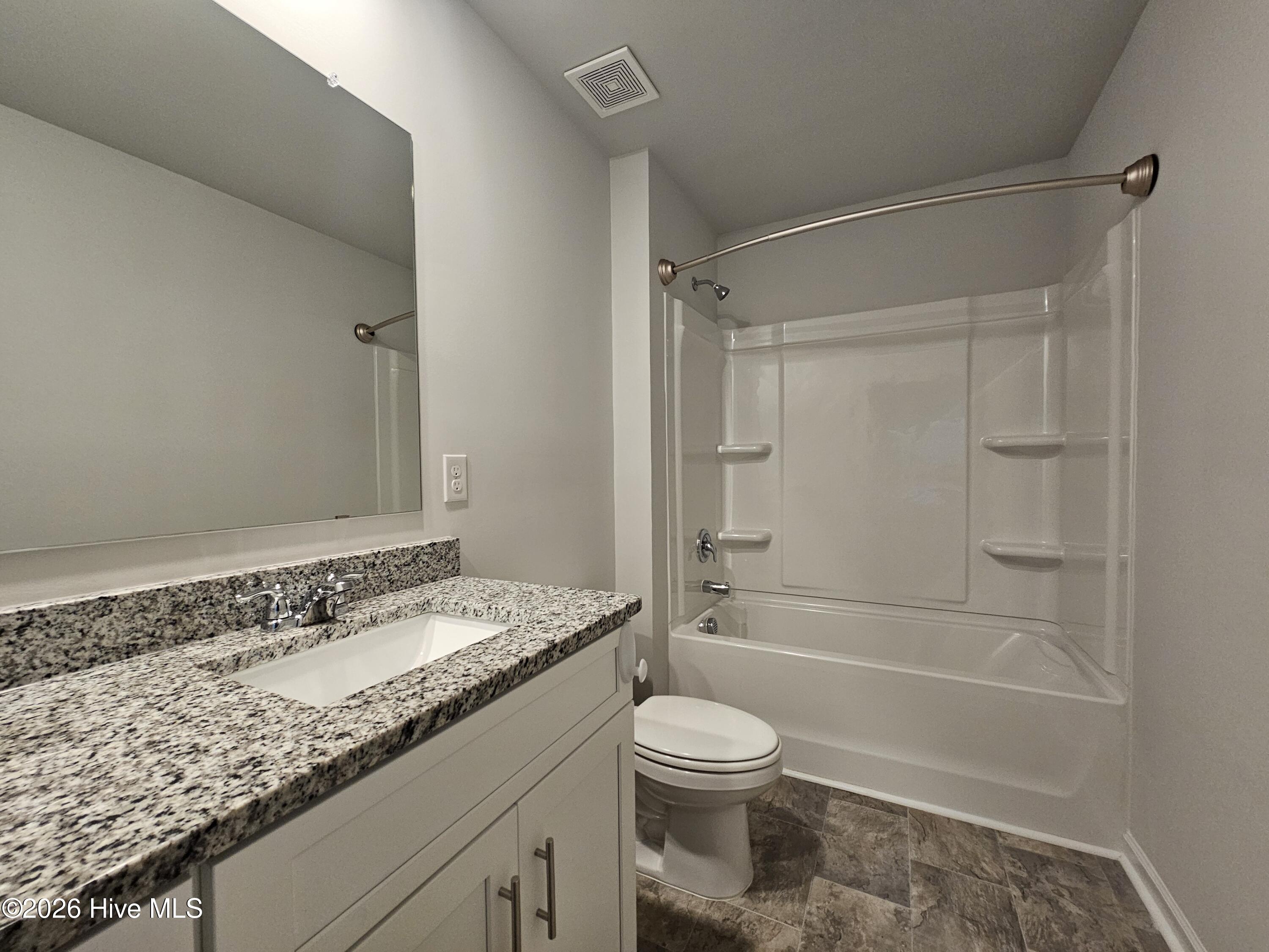 hall bath - double vanity