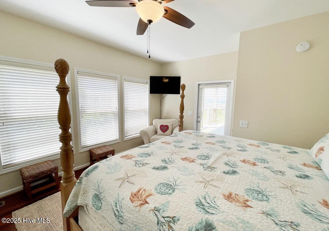 Lower Level Primary Bedroom 3 with King Size Bed and Walk in Closet