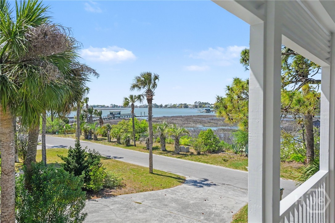 Second Floor - Huge Balcony overlooking Tybee Creek and Horsepen Creek