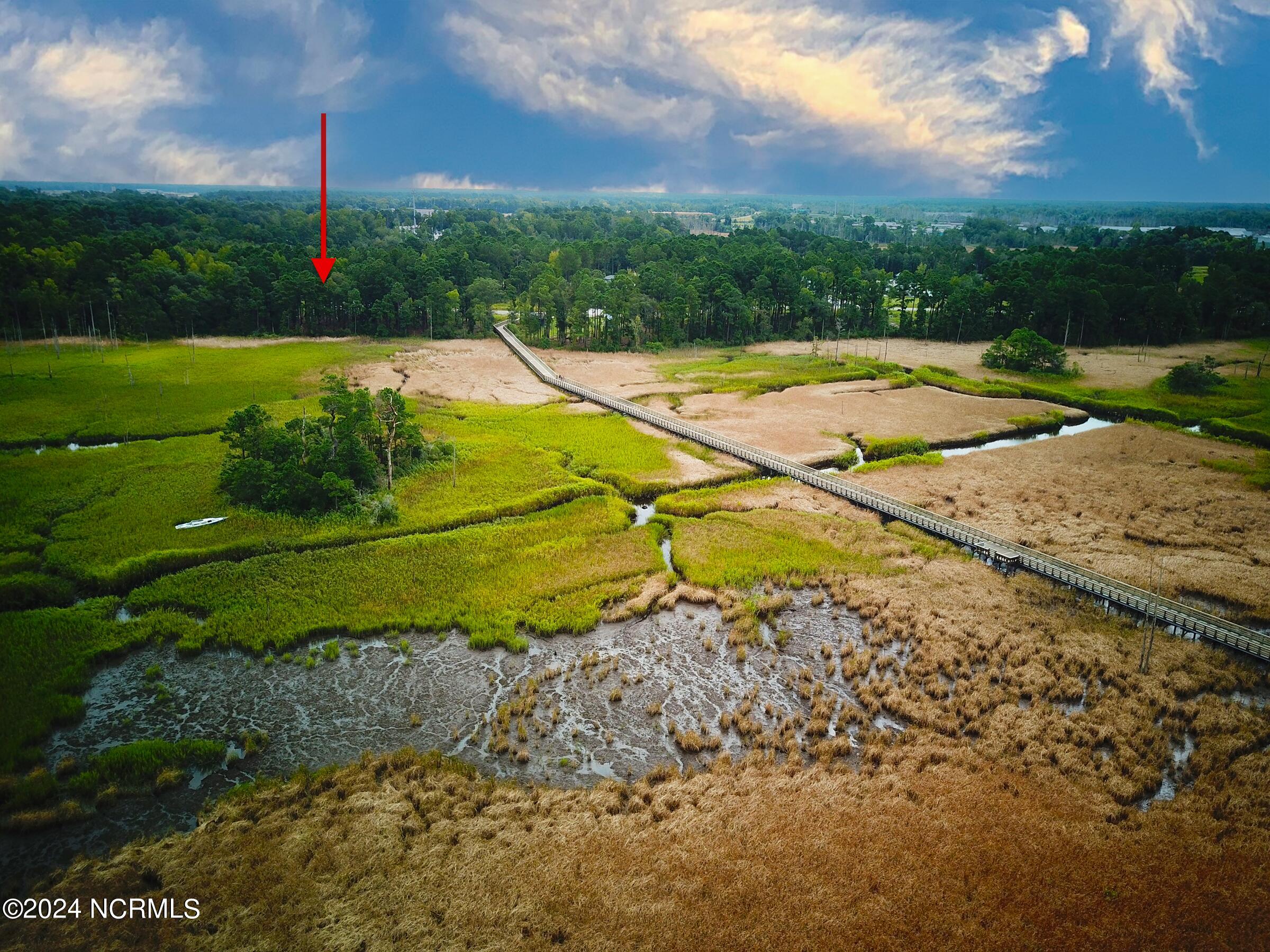 Lot view from walk way