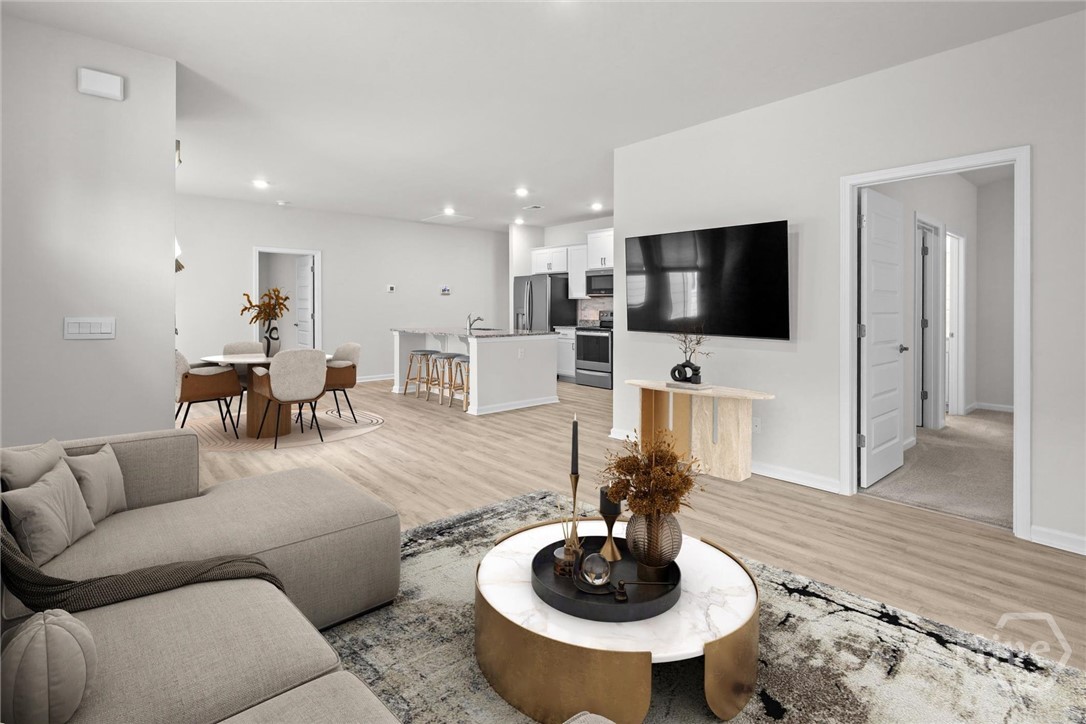 Furnished photos have been virtually staged