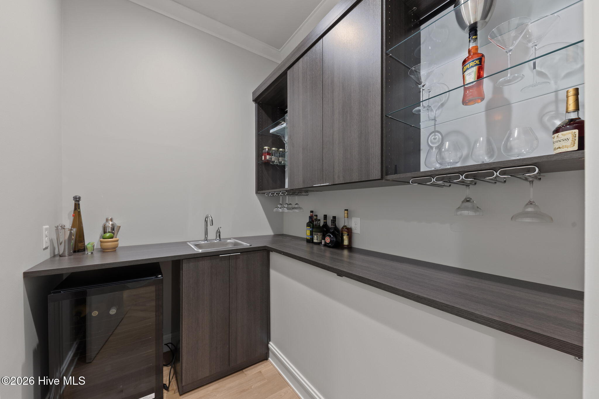 Wet Bar in Primary Suite