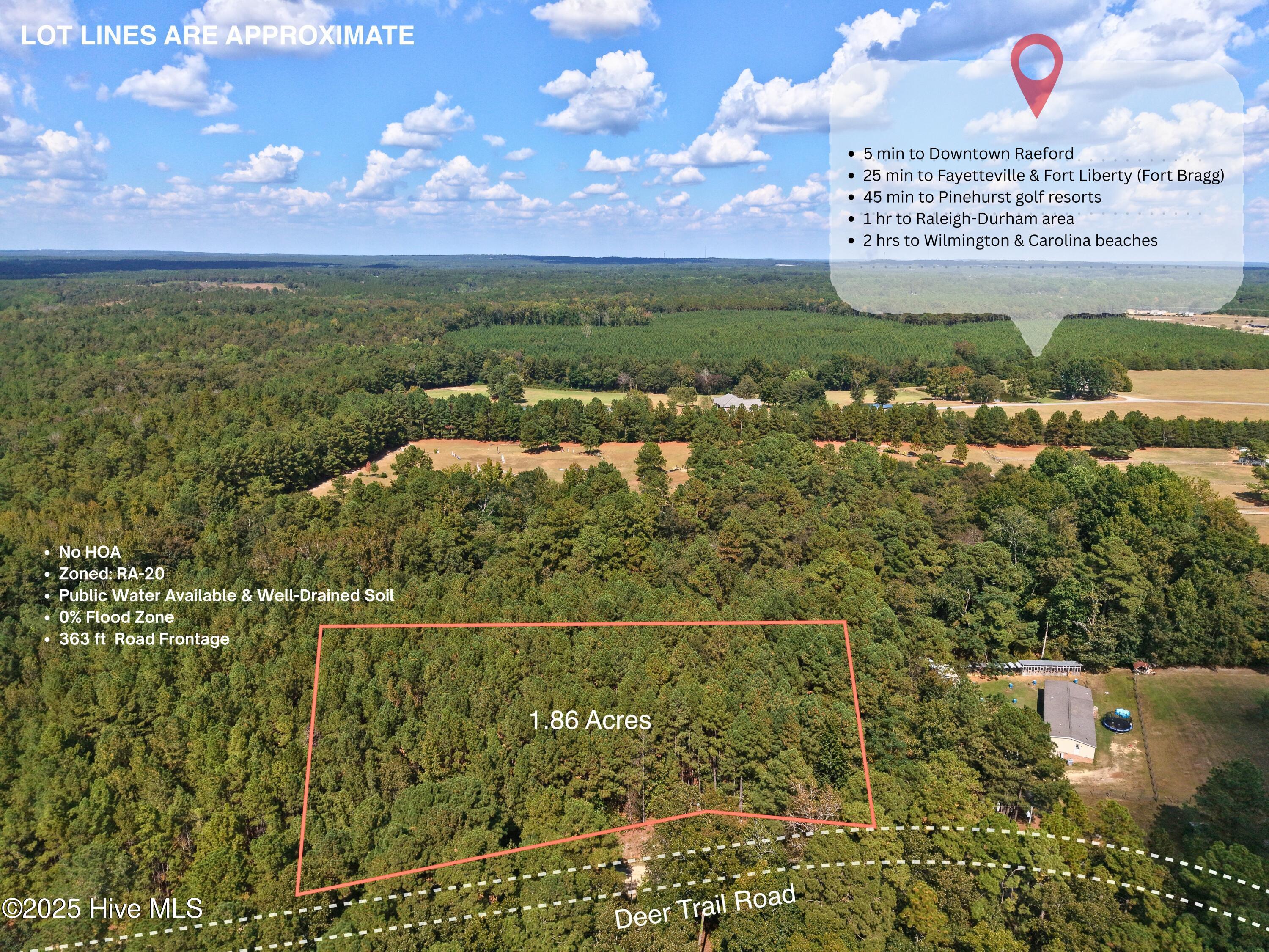 Homes for sale in Raeford, NC | Lot 39 Deer Trl, Raeford, NC 28376 | MLS# 100533398