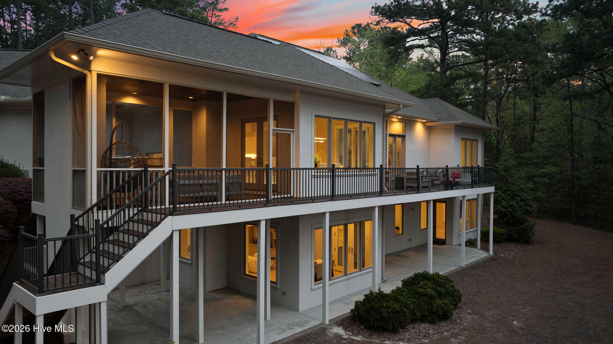 Two Levels of Outdoor Living
