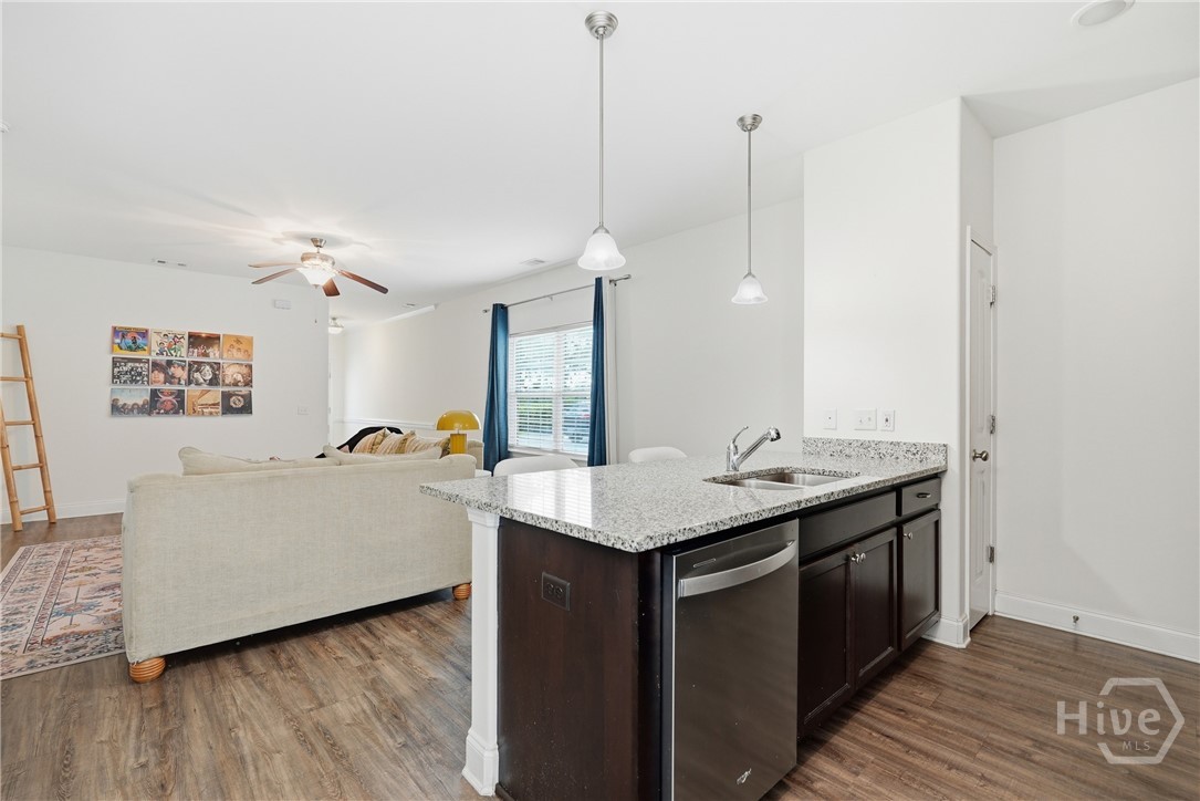 Open concept, comfortable living.