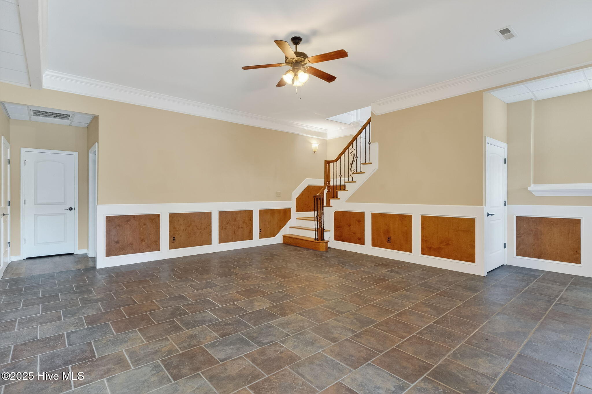 Living Room in Basement