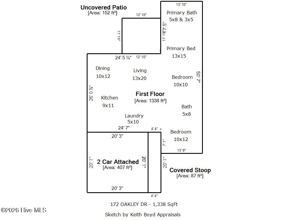172 Oakley Drive,New Bern