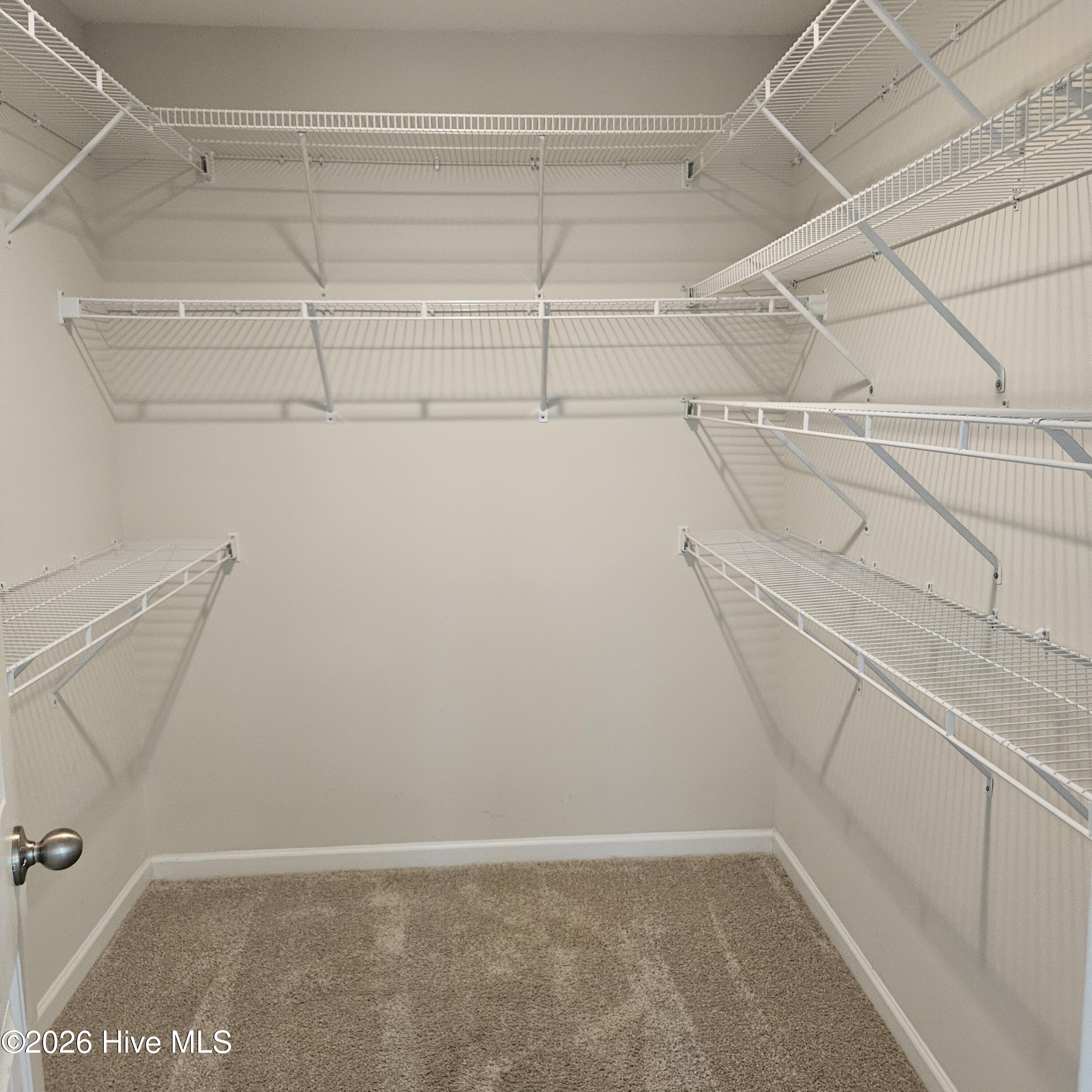 Master walk in closet