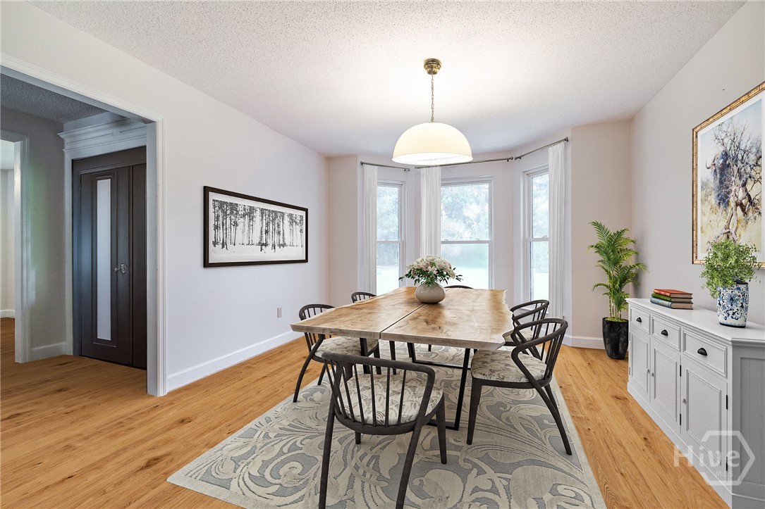 Virtually Staged Dining Room
