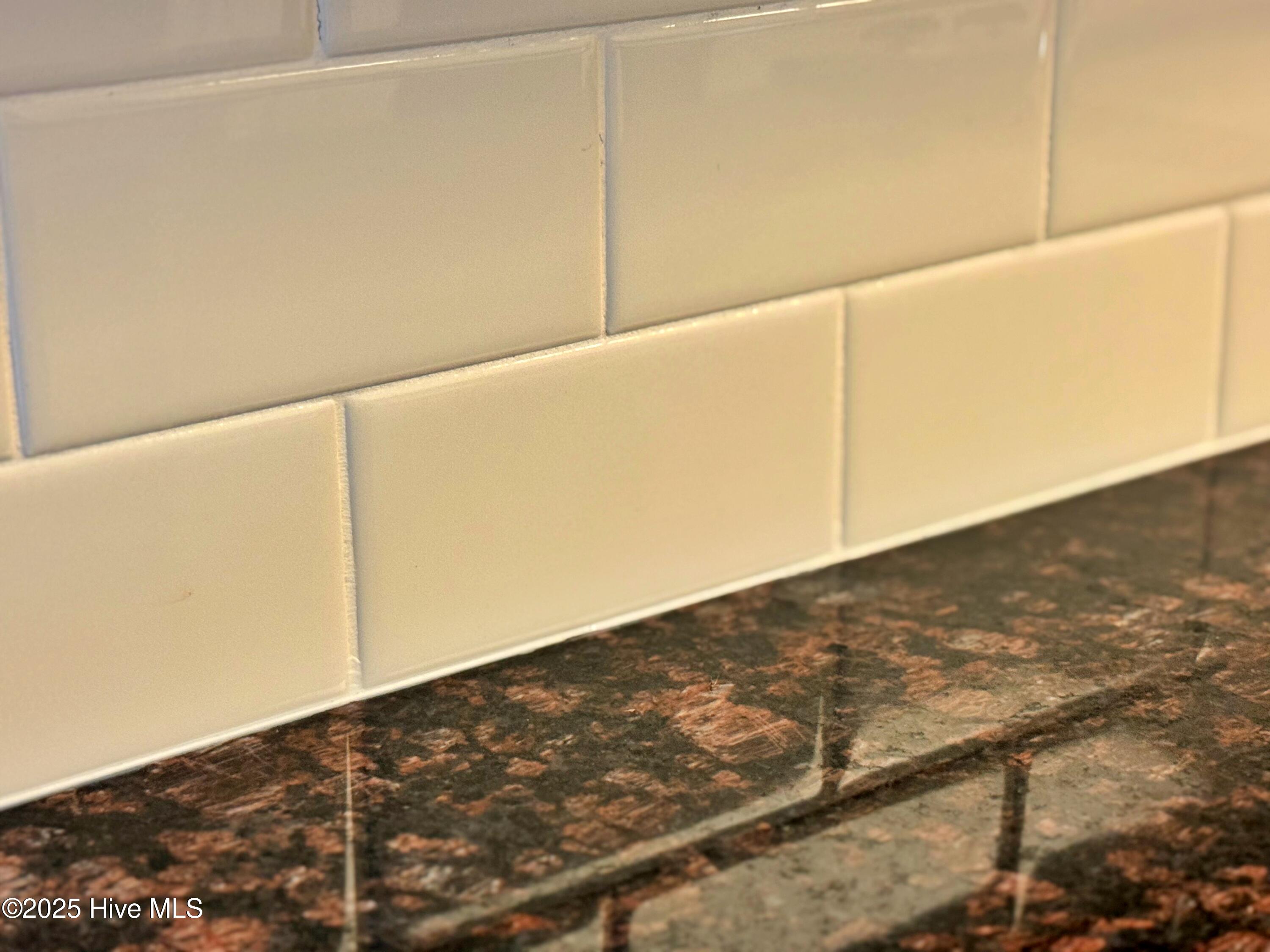 Granite and Backsplash