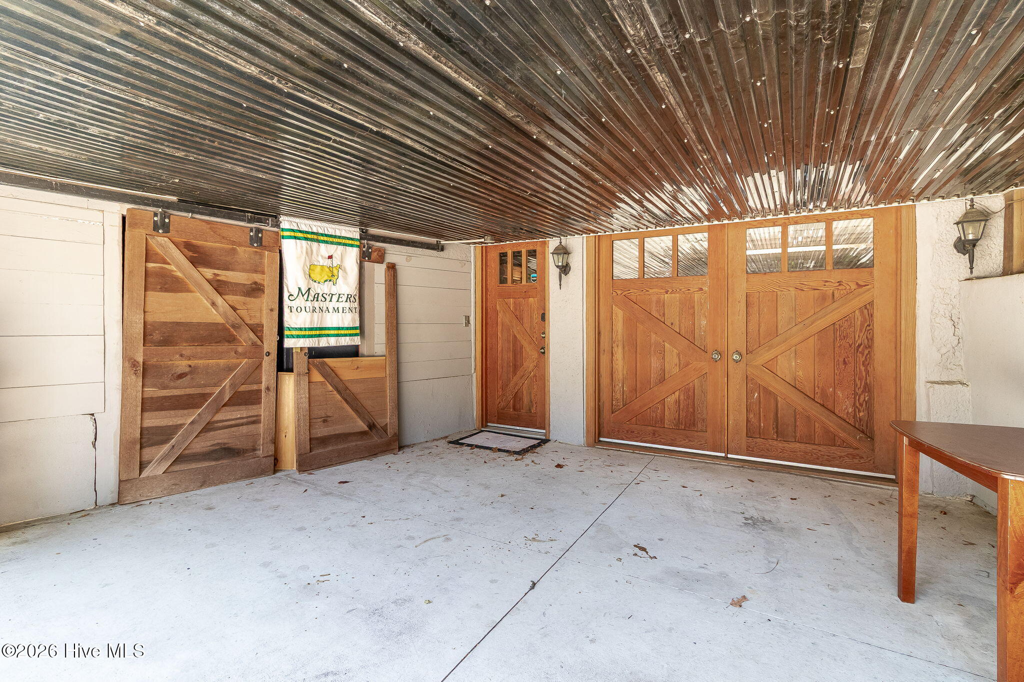 Storage under deck