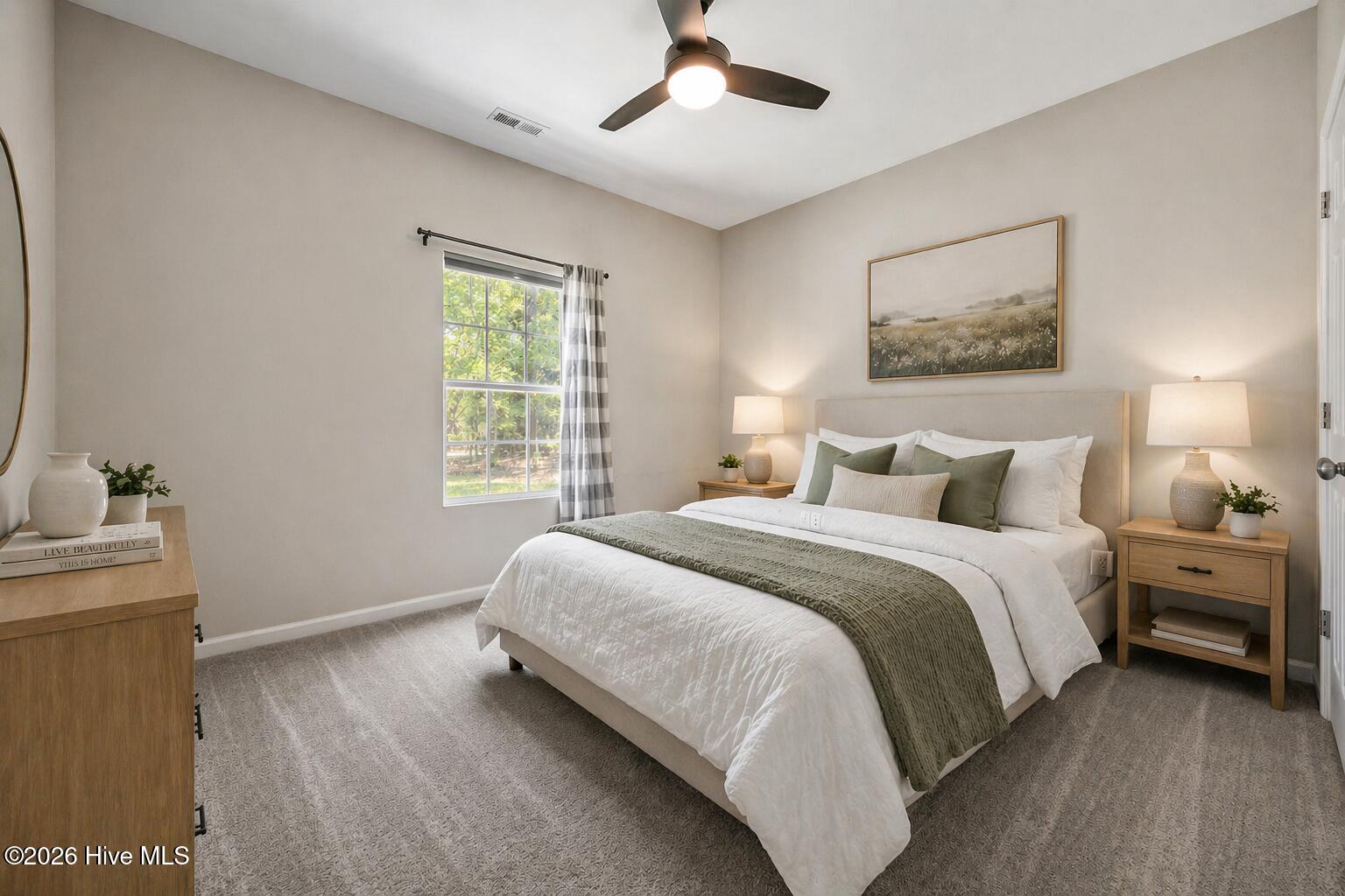 Bedroom 2 Digitally Staged