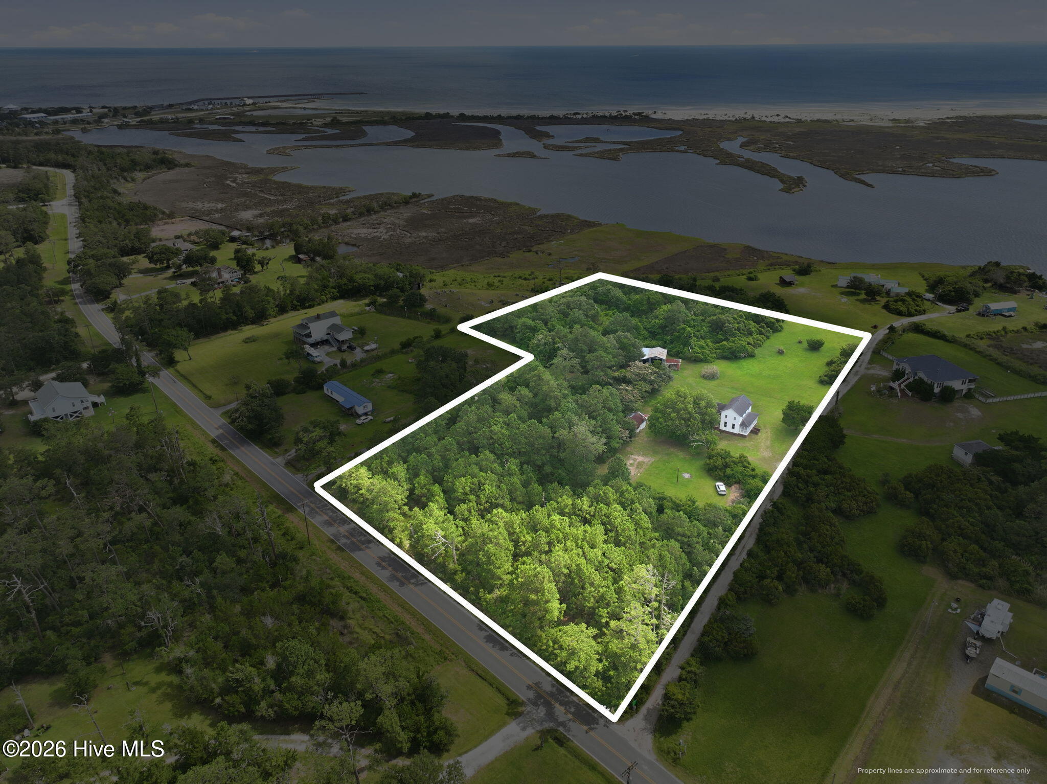 Exterior photo of 3246 Cedar Island Road, Cedar Island, NC 28520. MLS: 100580783