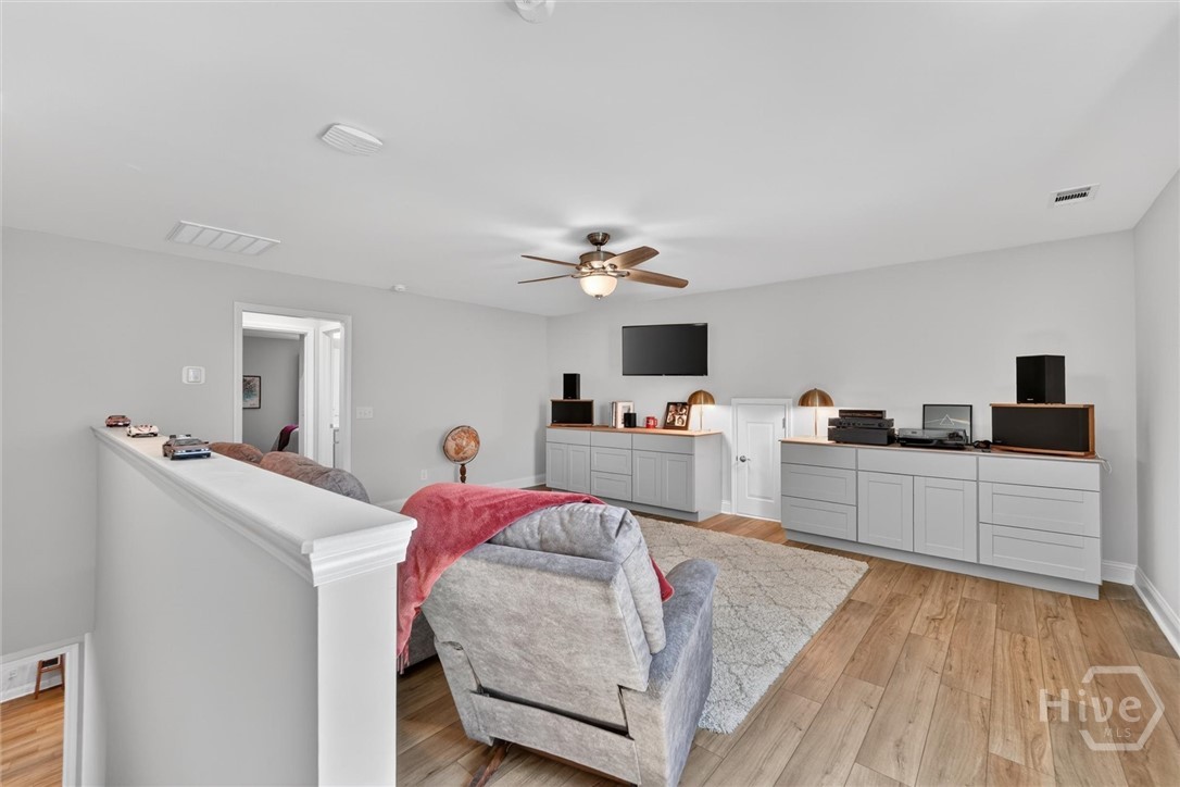 Bonus Room with Custom Built In's