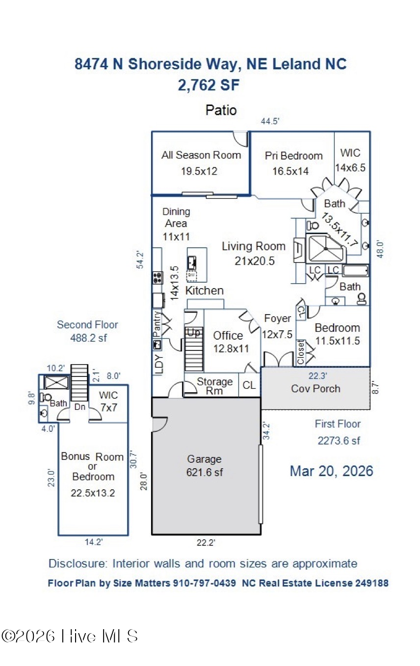 Homes For Sale - 8474 N Shoreside Way<br/> Leland, NC 28451