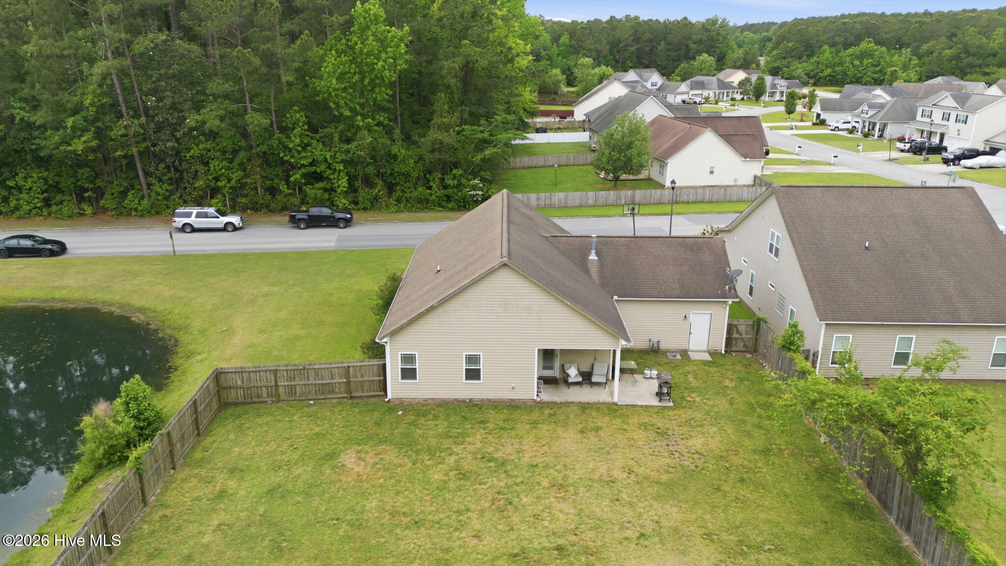 Overhead view