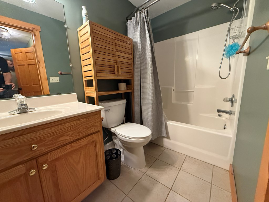 basement level bath