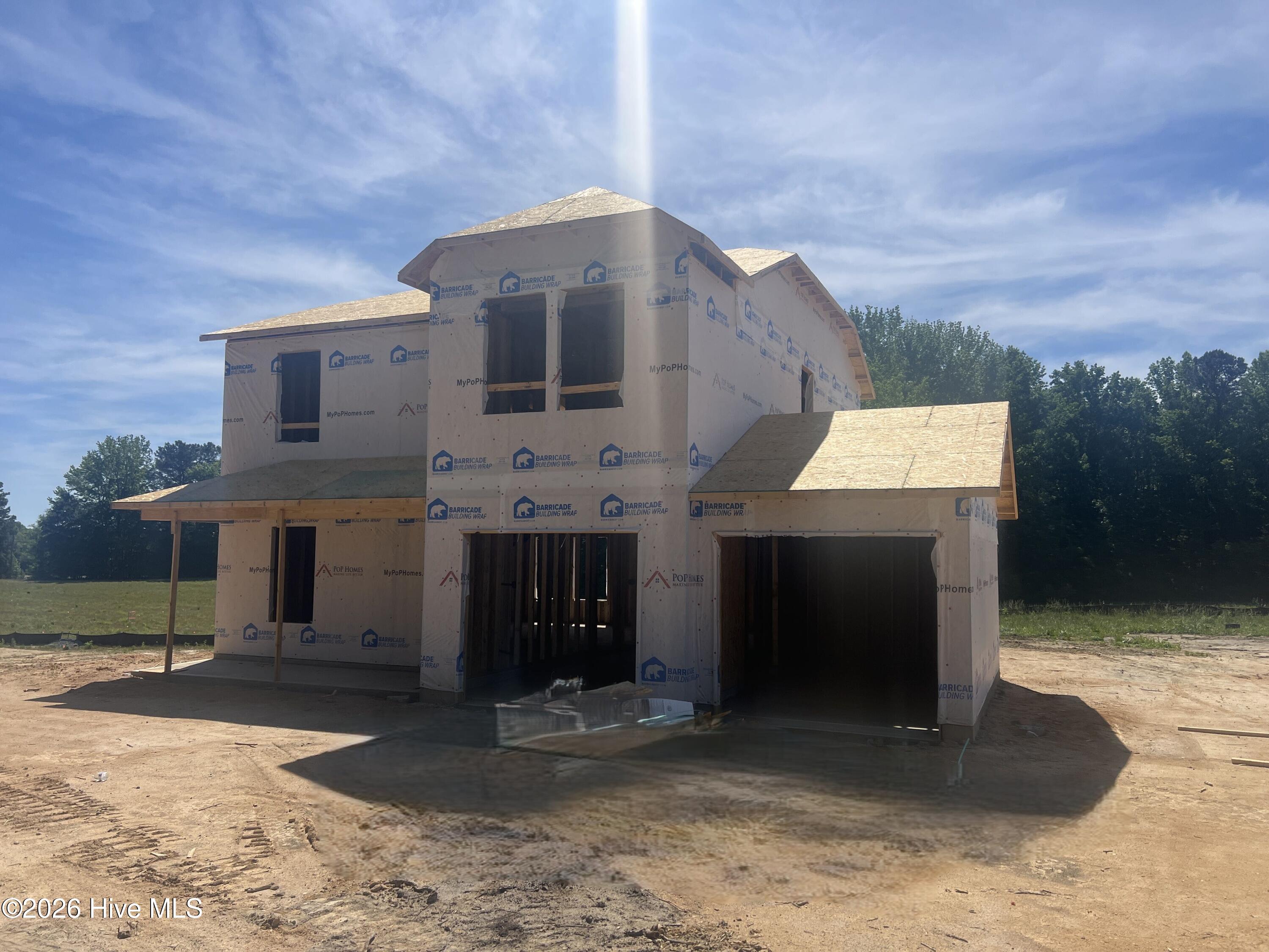 Framing - Expected completion August 2026. For representation only, exterior colors will differ.