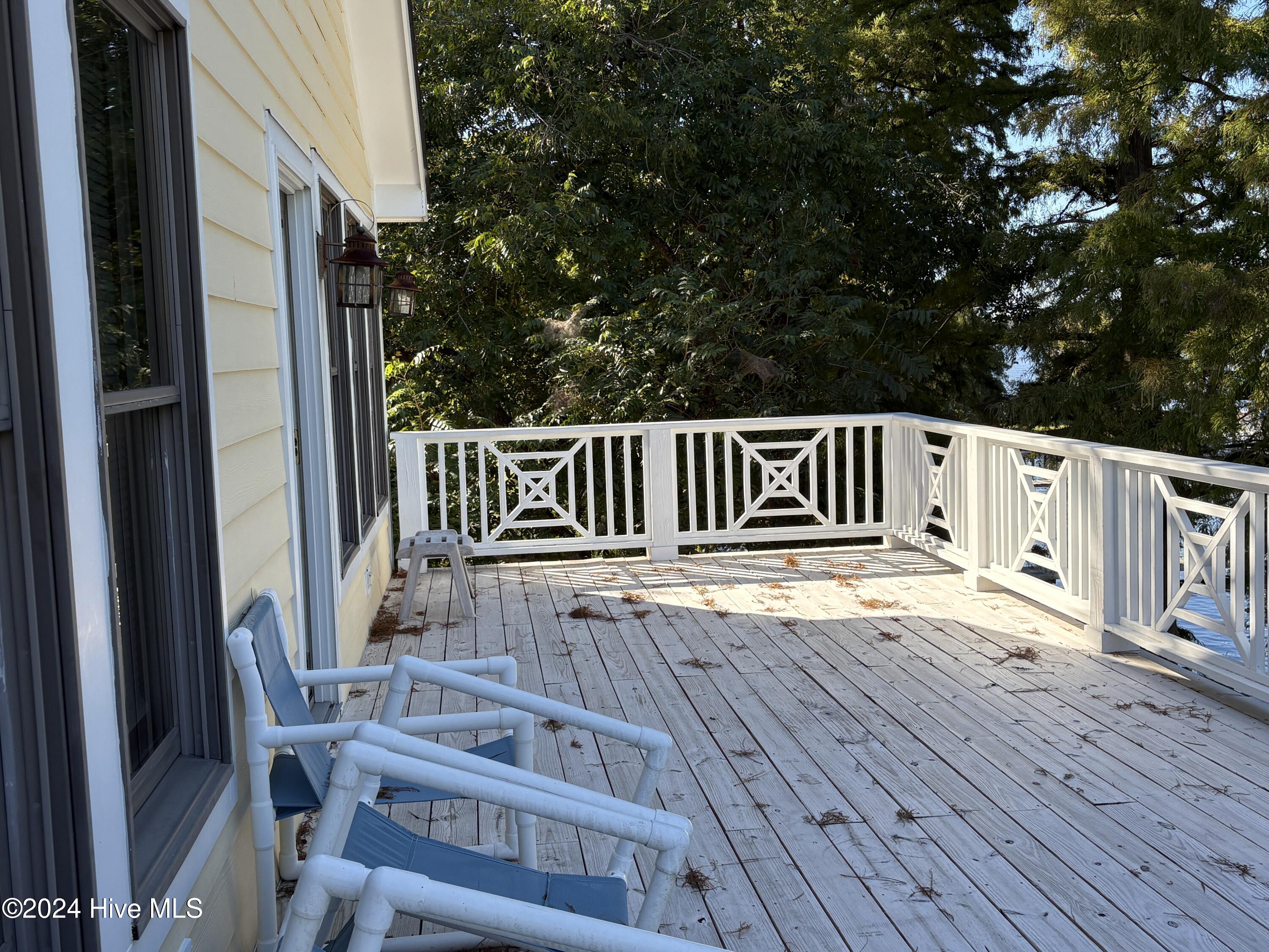 Top porch off bedrooms