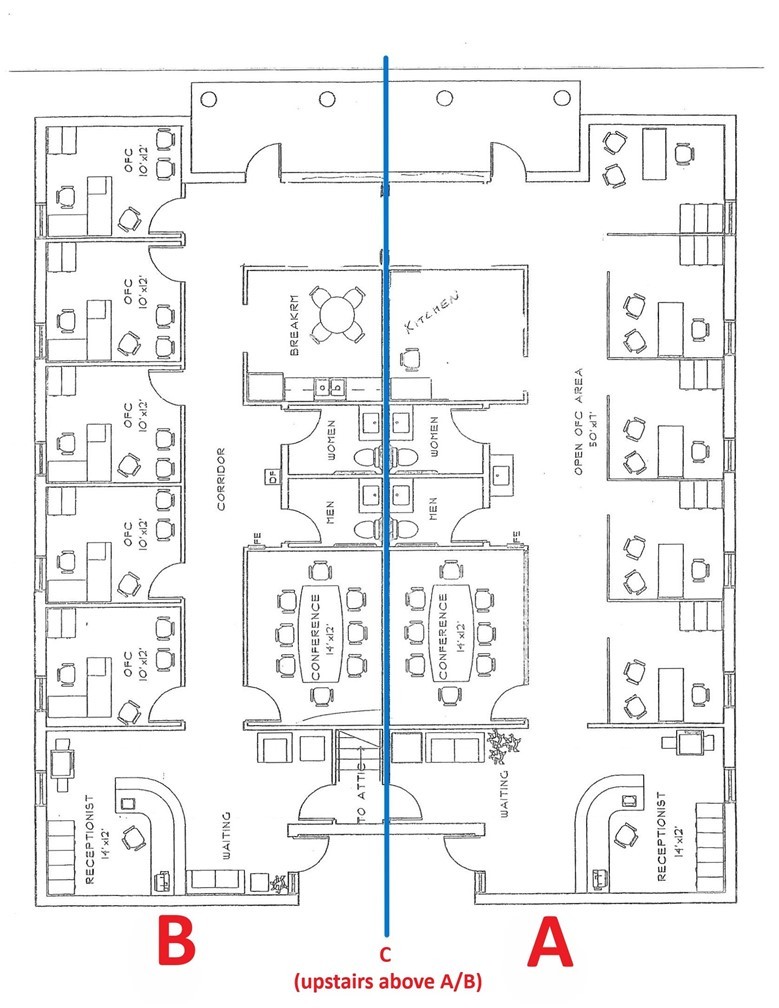 Floorplan of main level