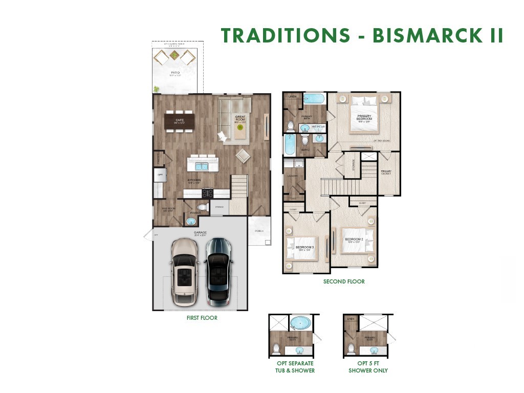 Floor Plan - Bismarck II TR