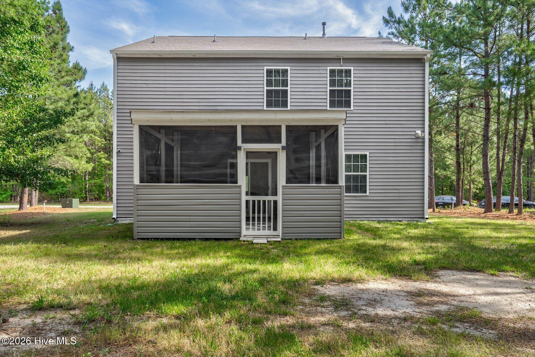 Rear Screened Porch