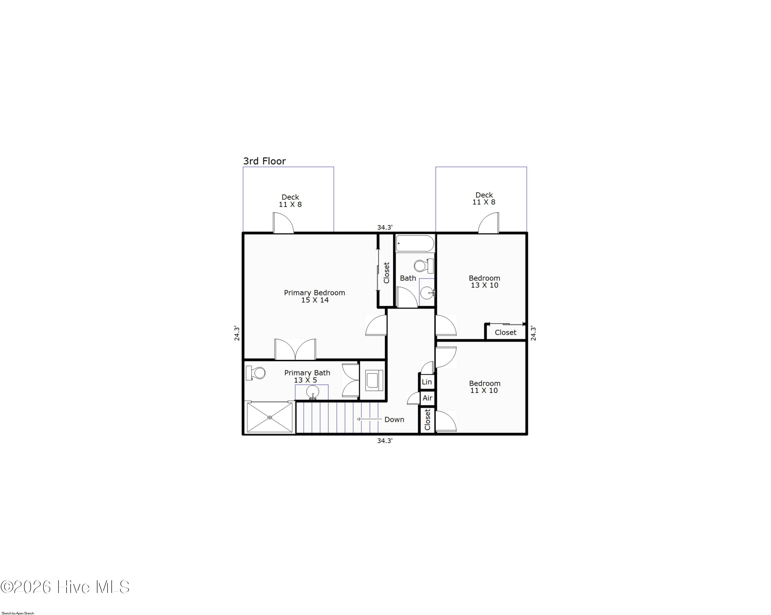 Exterior photo of 345 Twin Oaks Drive, Hampstead, NC 28443. MLS: 100567748