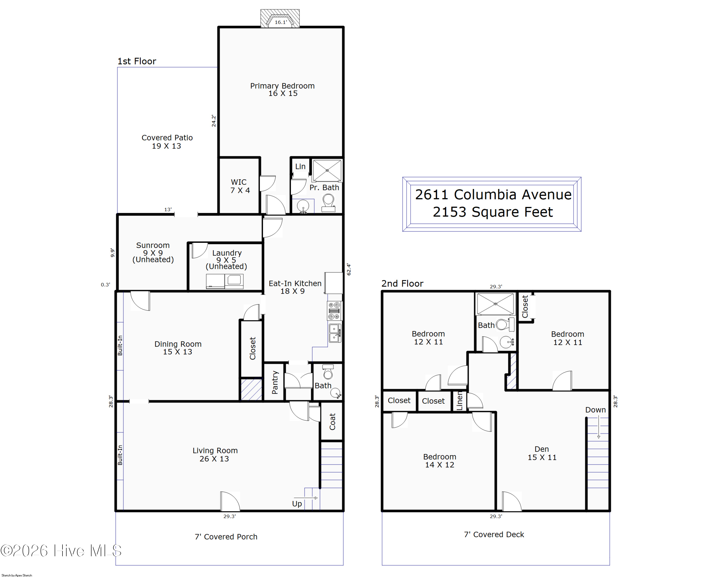 Homes For Sale - 2611 Columbia Avenue<br/> Wilmington, NC 28403