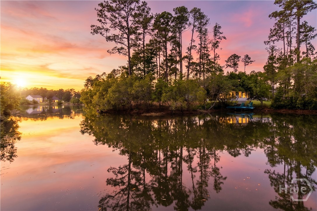 Backyard - Sunset view