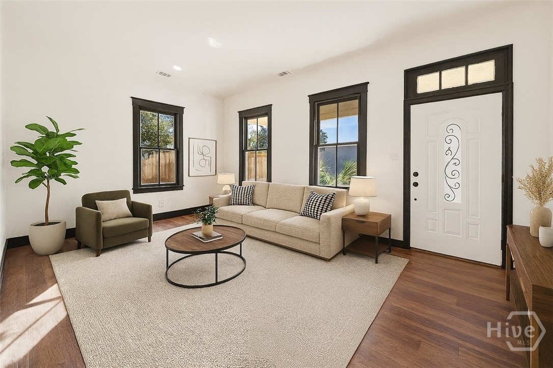 Virtually staged for presentation