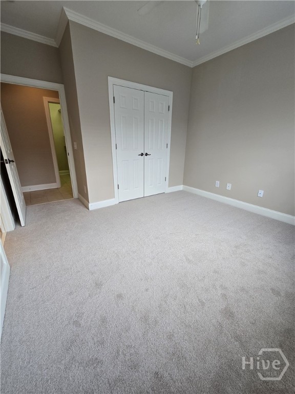 Bedroom #2 Double Door Closet