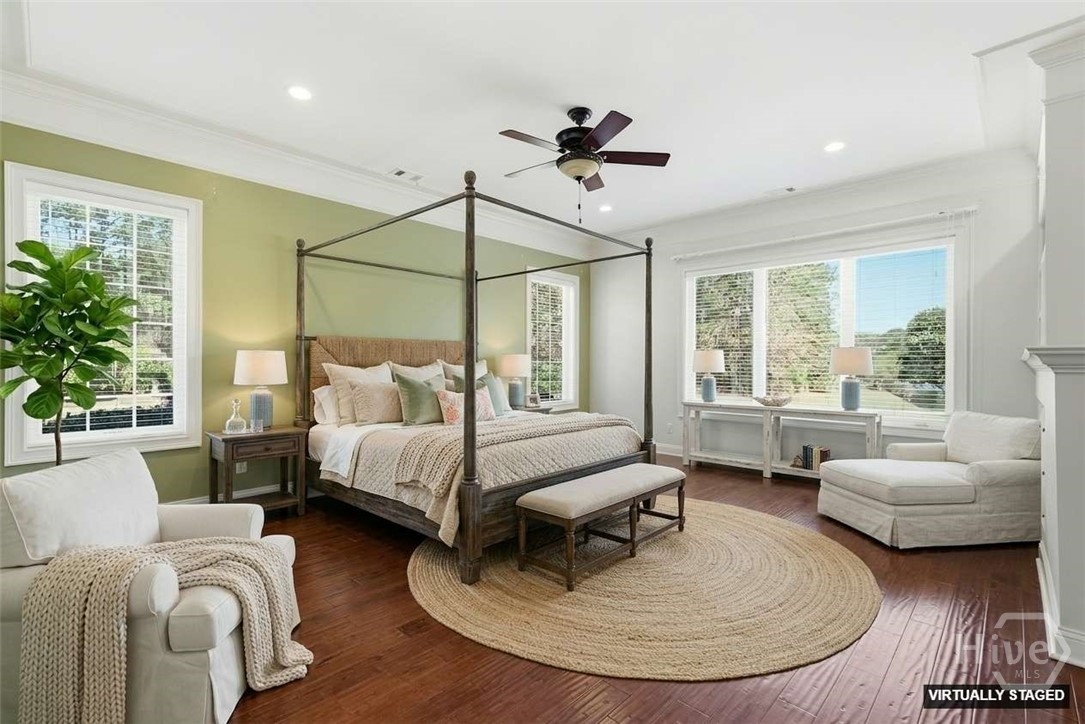 Virtually Staged Main Suite