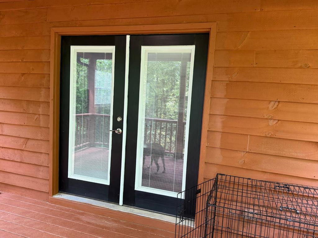 New exterior doors (Basement French Doors)