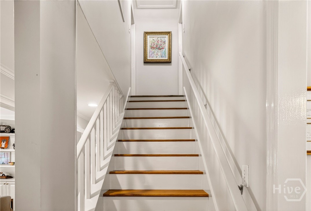 stair to second floor