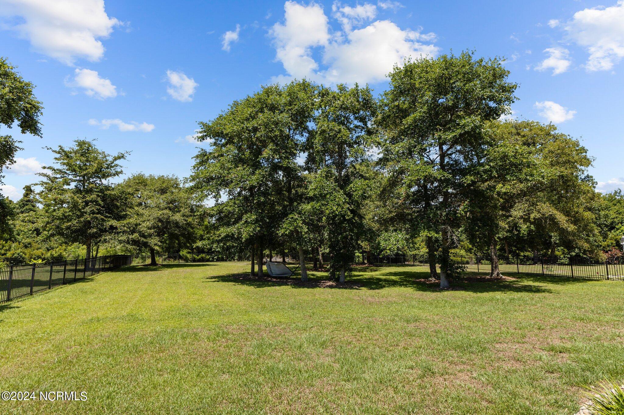 Large Fenced in backyard